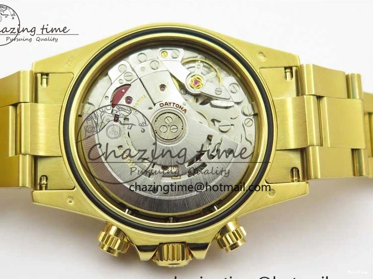 MiroTime 0210 Daytona 116508 YG Noob 1:1 Best Edition 904L YG Case and Bracelet YG Crystal Dial SA MultiPurpose 2628